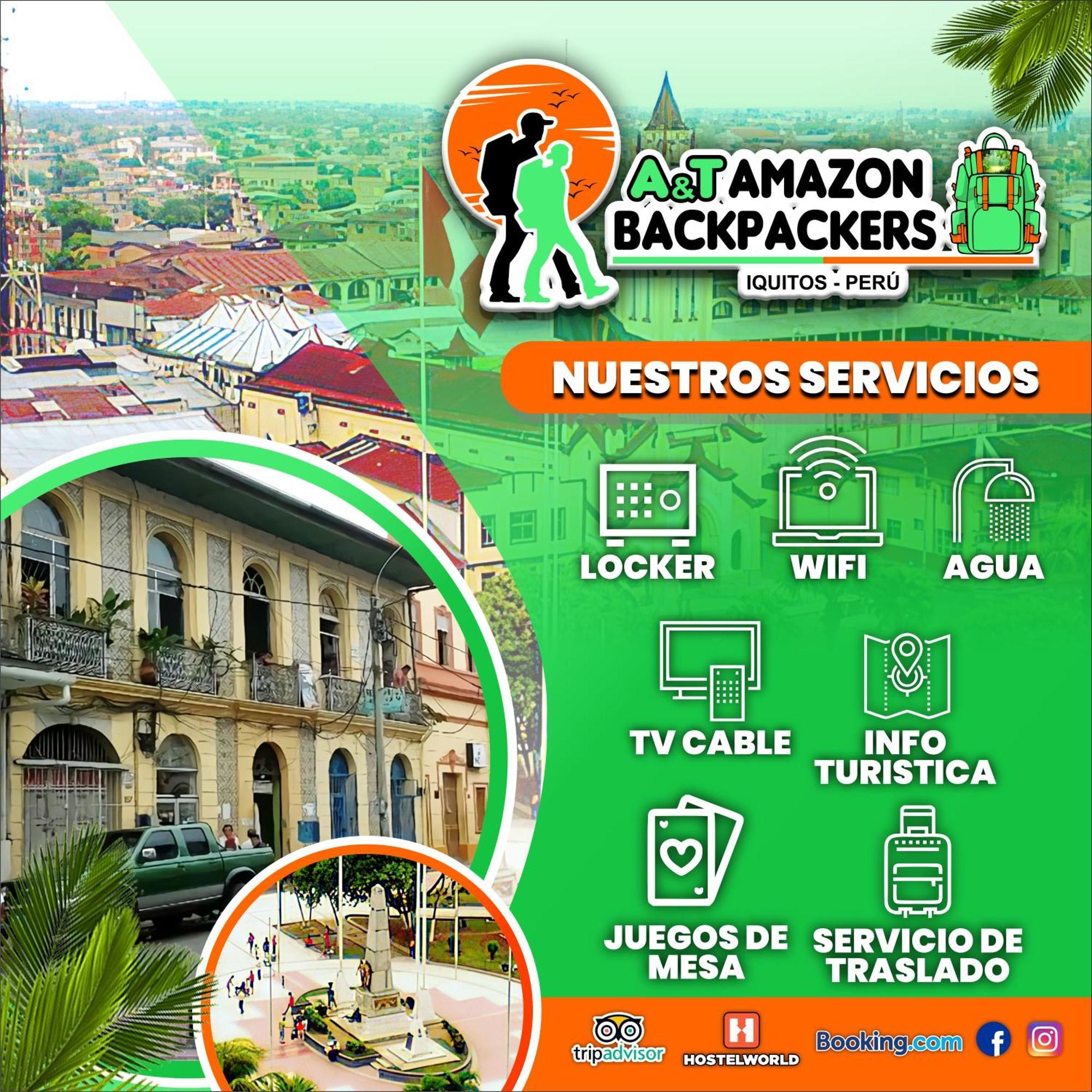 A&T Amazon Backpacker'S Bed and Breakfast Iquitos Exterior foto